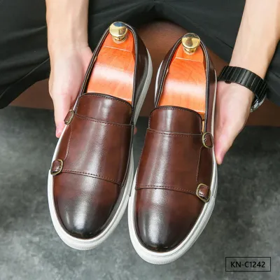 Twin Buckle Loafer